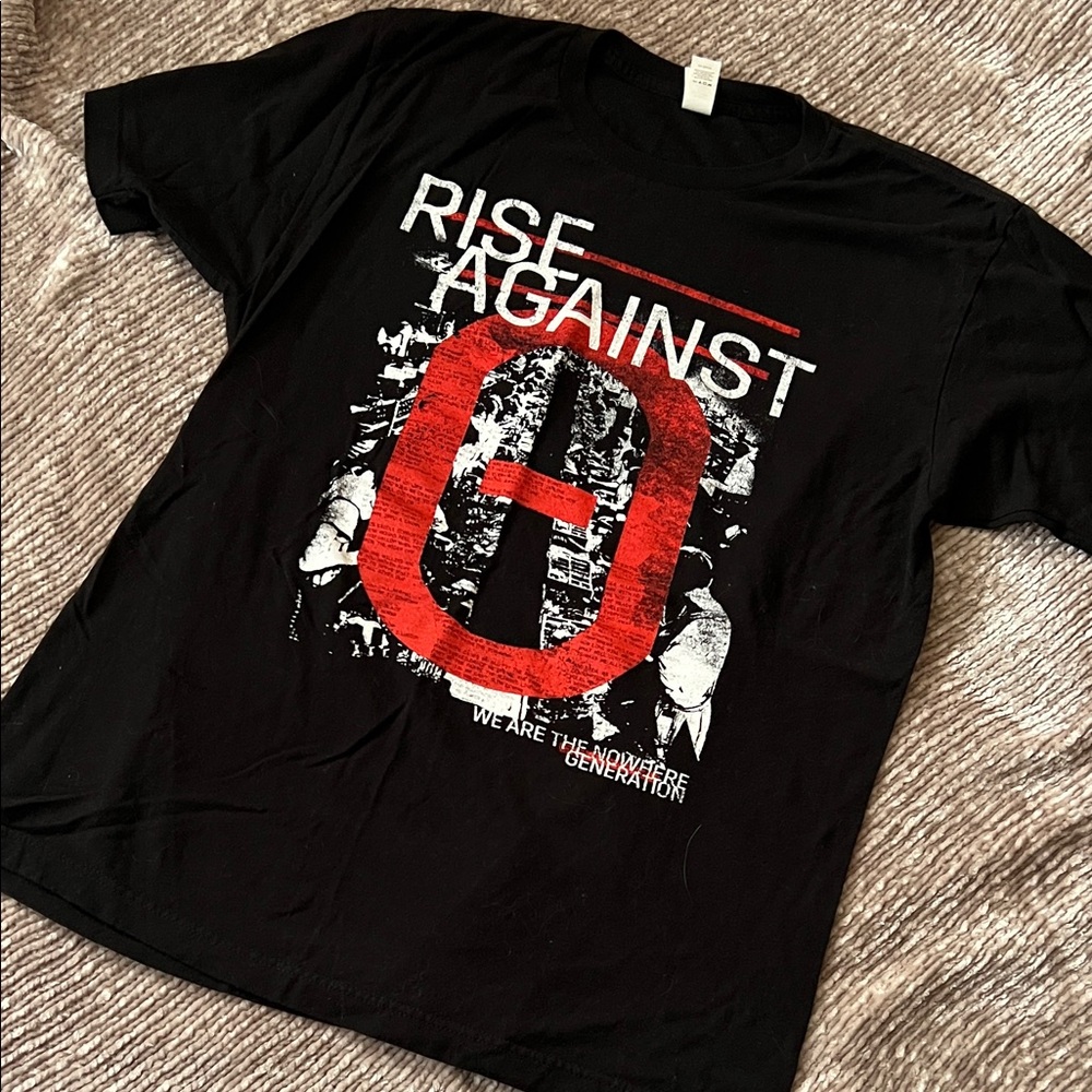 Rise Agaisnt tour tshirt 2022